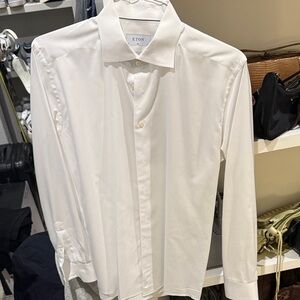 ETON Men's White Dress Shirt